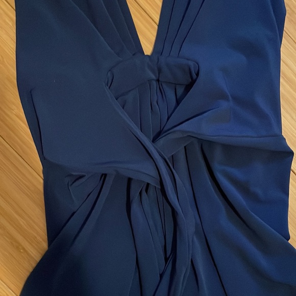 💫💫💫Victoria’s Secret Moda international Navy halter dress - Picture 3 of 5